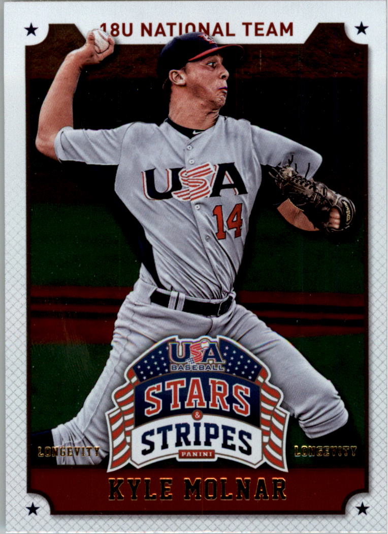 2015 USA Baseball Stars and Stripes Longevity Retail Gold Baseball Card Pick - Picture 100 of 167