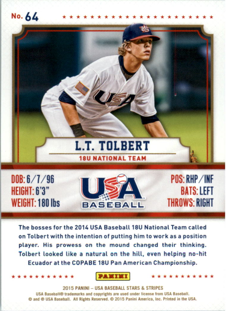 2015 USA Baseball Stars and Stripes Longevity Retail Gold Baseball Card Pick - Picture 103 of 167
