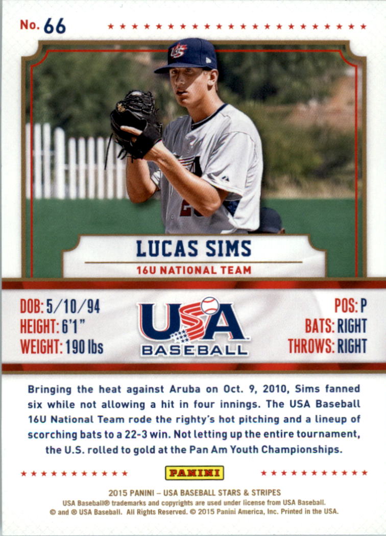 2015 USA Baseball Stars and Stripes Longevity Retail Gold Baseball Card Pick - Picture 105 of 167