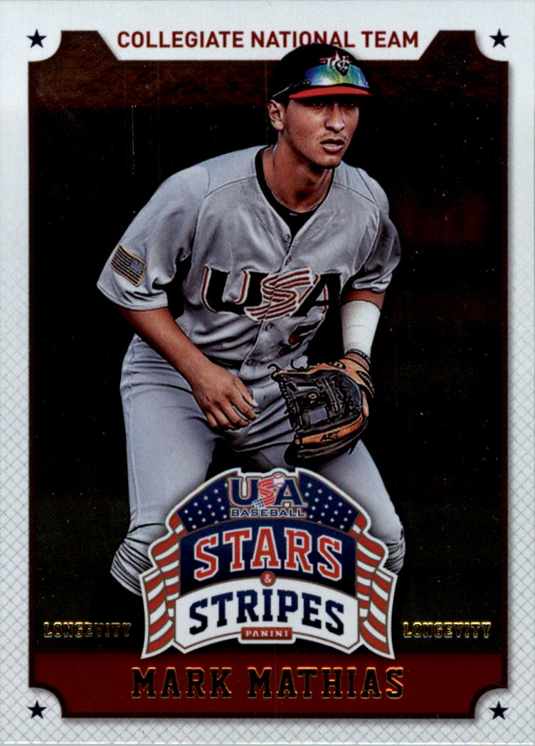 2015 USA Baseball Stars and Stripes Longevity Retail Gold Baseball Card Pick - Picture 112 of 167
