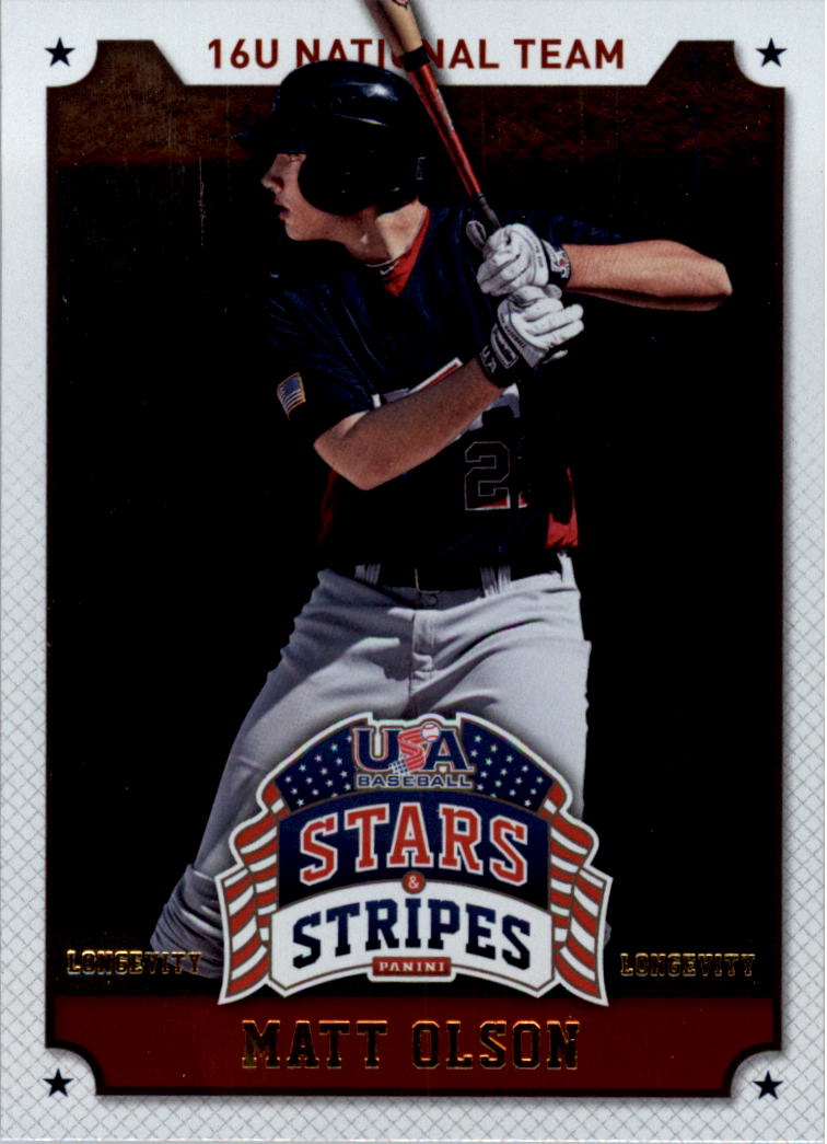 2015 USA Baseball Stars and Stripes Longevity Retail Gold Baseball Card Pick - Picture 118 of 167
