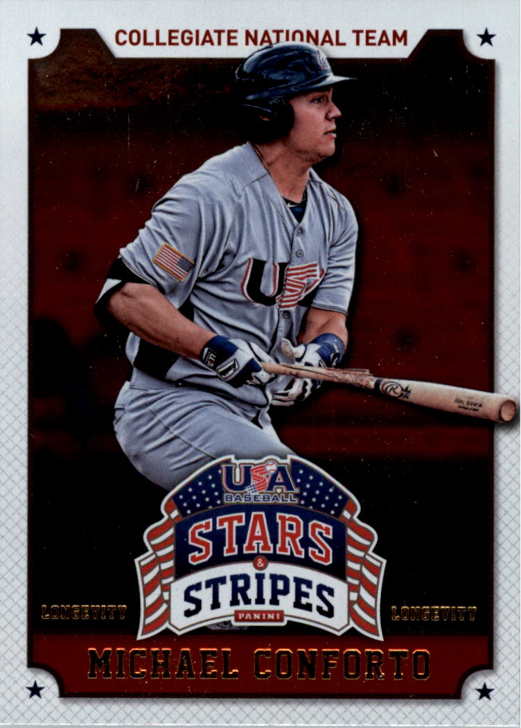 2015 USA Baseball Stars and Stripes Longevity Retail Gold Baseball Card Pick - Picture 122 of 167