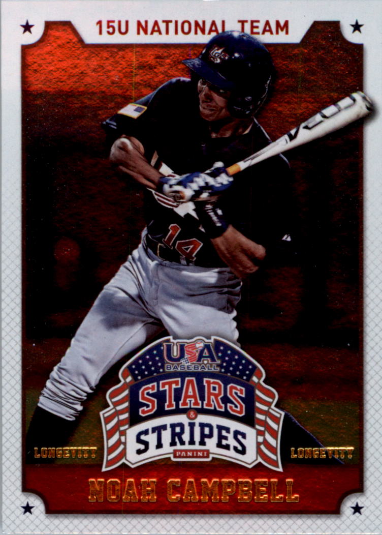 2015 USA Baseball Stars and Stripes Longevity Retail Gold Baseball Card Pick - Picture 132 of 167