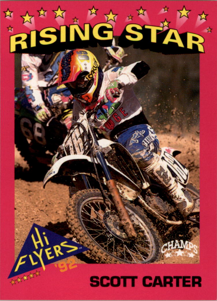 (10) 1991 Champs Hi Flyers Kyle Lewis Motocross #108 Card Lot