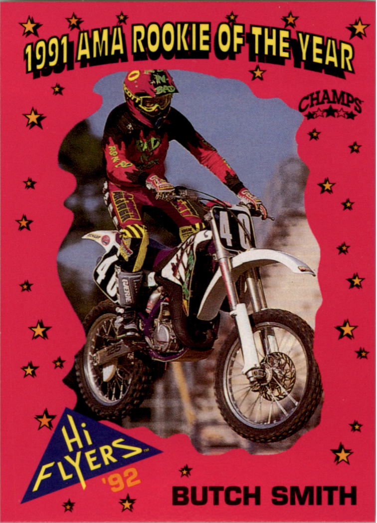 10) 1991 Champs Hi Flyers Kyle Lewis Motocross #108 Card Lot
