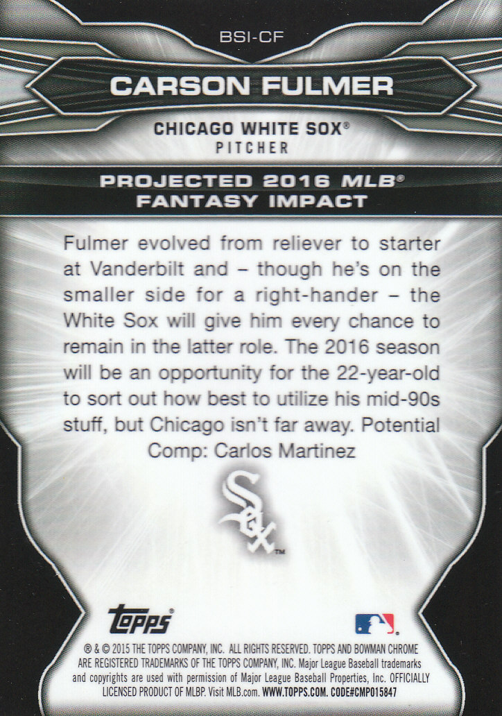 2015 Bowman Chrome Draft Baseball - Picture 243 of 313