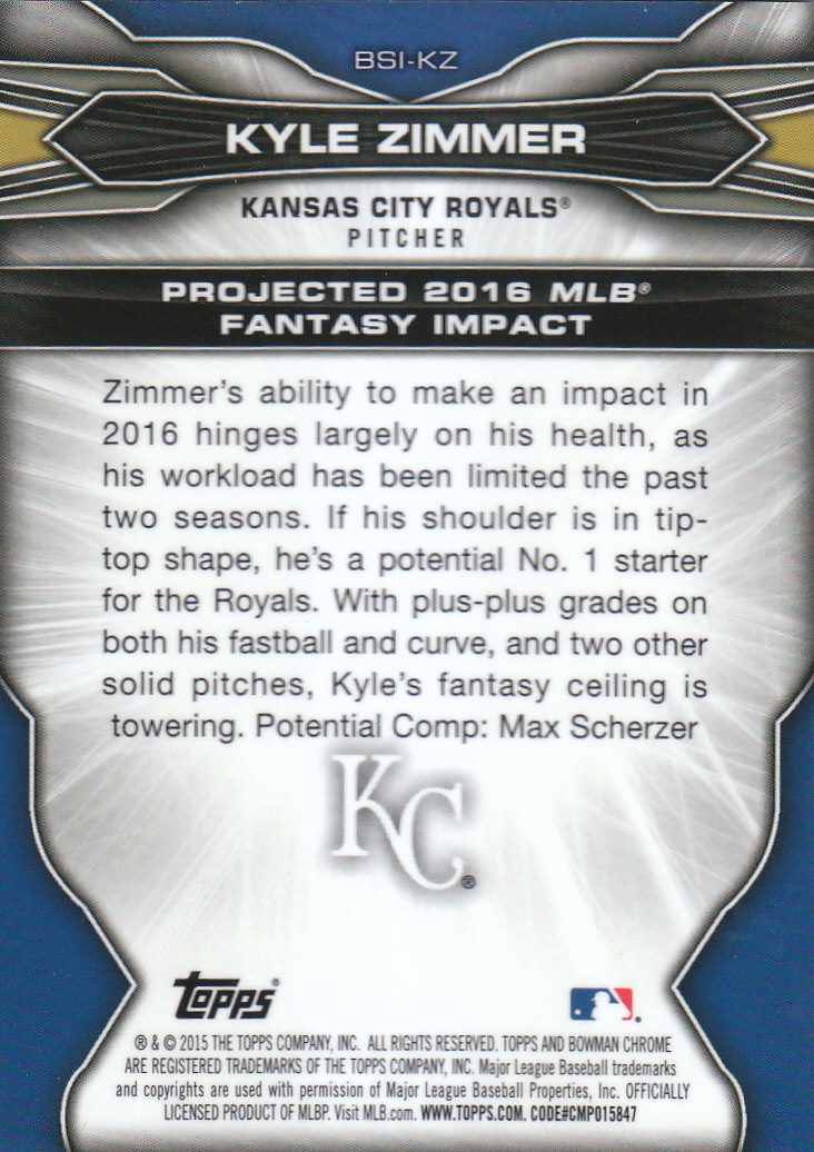 2015 Bowman Chrome Draft Baseball - Picture 259 of 313