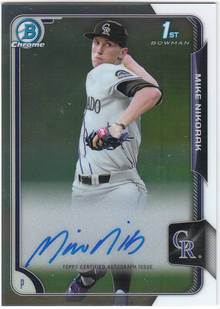 2015 Bowman Chrome Draft Baseball - Picture 220 of 313