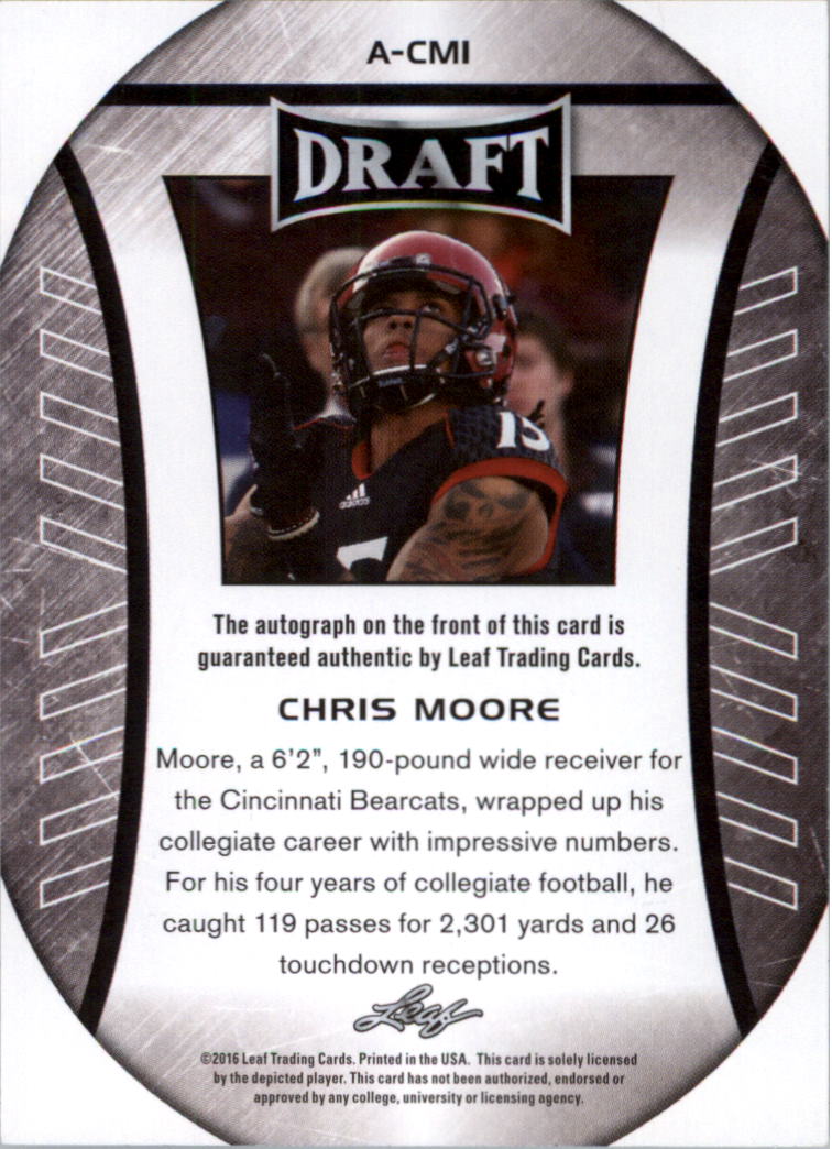 2016 Leaf Draft Football Card Pick