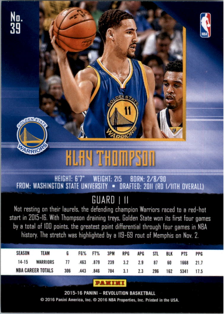 2015-16 Panini Revolution Basketball Infinite YOU PICK - Picture 13 of 75