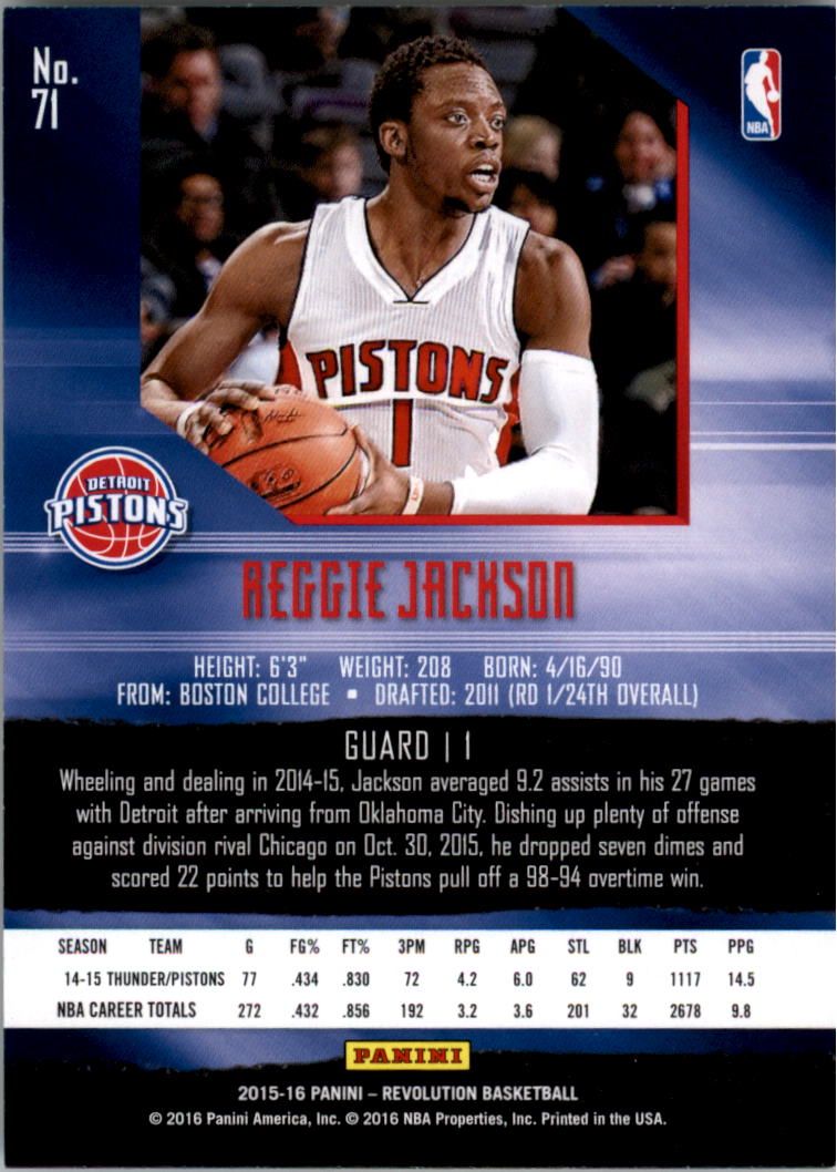 2015-16 Panini Revolution Basketball Infinite YOU PICK - Picture 33 of 75