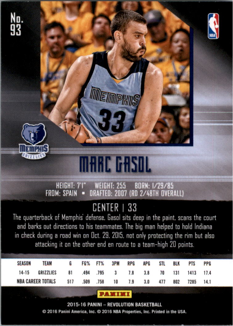 2015-16 Panini Revolution Basketball Infinite YOU PICK - Picture 39 of 75