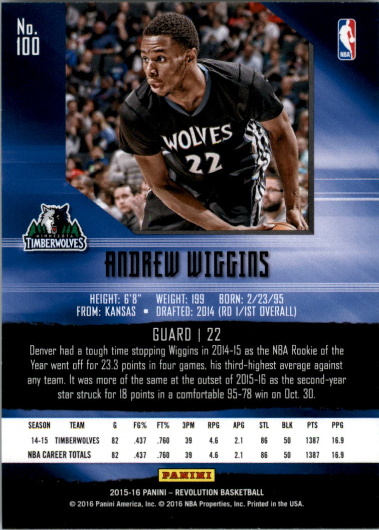 2015-16 Panini Revolution Basketball Infinite YOU PICK - Picture 41 of 75