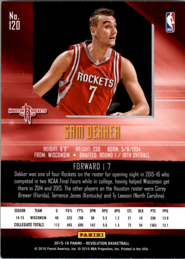 2015-16 Panini Revolution Basketball Infinite YOU PICK - Picture 49 of 75