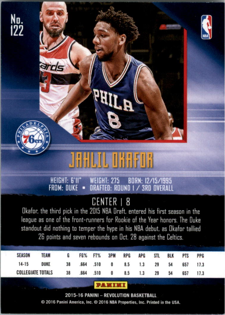 2015-16 Panini Revolution Basketball Infinite YOU PICK - Picture 51 of 75