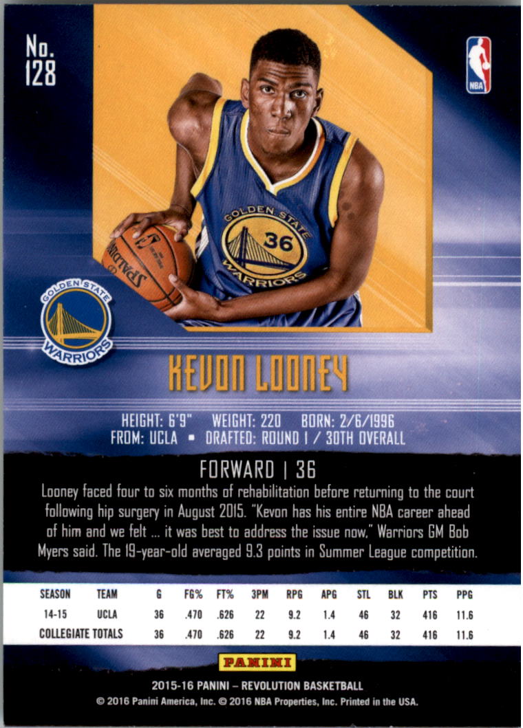 2015-16 Panini Revolution Basketball Infinite YOU PICK - Picture 55 of 75