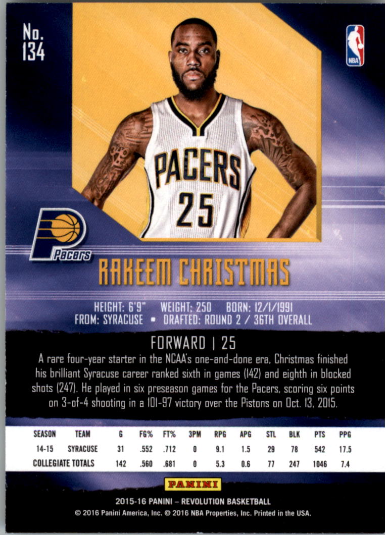 2015-16 Panini Revolution Basketball Infinite YOU PICK - Picture 59 of 75