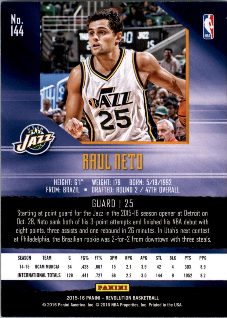 2015-16 Panini Revolution Basketball Infinite YOU PICK - Picture 71 of 75