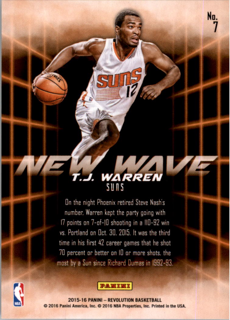 2015-16 Panini Revolution Basketball New Wave YOU PICK - Picture 13 of 31