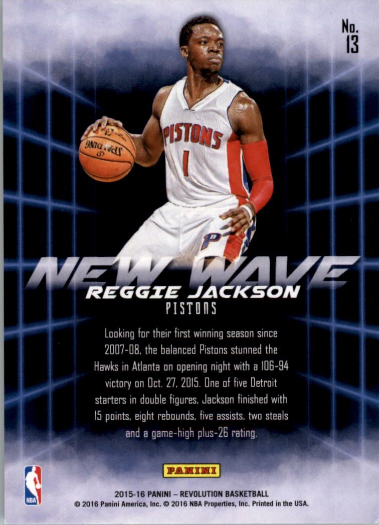 2015-16 Panini Revolution Basketball New Wave YOU PICK - Picture 21 of 31