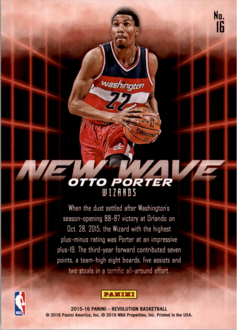 2015-16 Panini Revolution Basketball New Wave YOU PICK - Picture 25 of 31