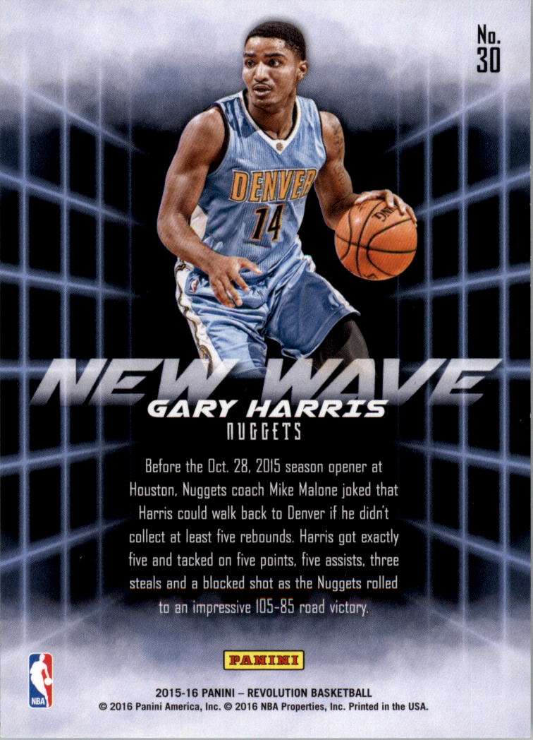 2015-16 Panini Revolution Basketball New Wave YOU PICK - Picture 31 of 31