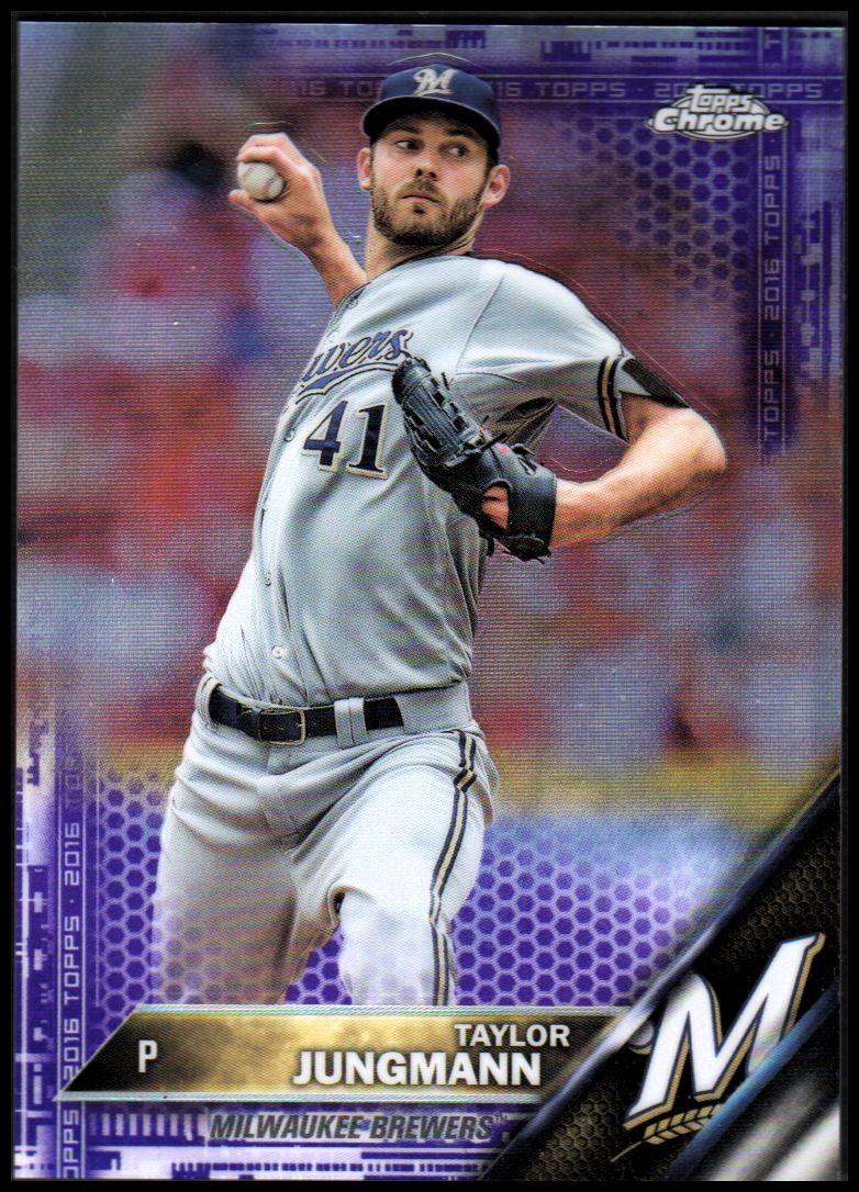 Refractores Topps 2016 cromados béisbol púrpura refractor paralelo tú eliges - Imagen 8 de 8