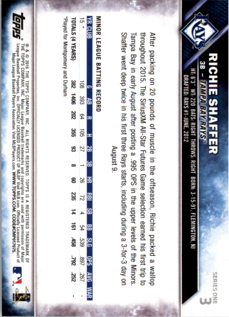 2016 Topps All-Star Game Silver 1-250 (you pick) - Picture 3 of 399