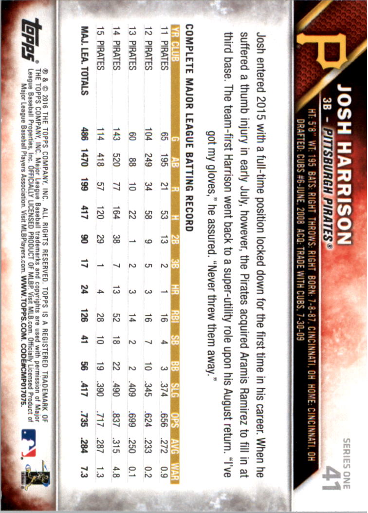 2016 Topps All-Star Game Silver 1-250 (you pick) - Picture 63 of 399