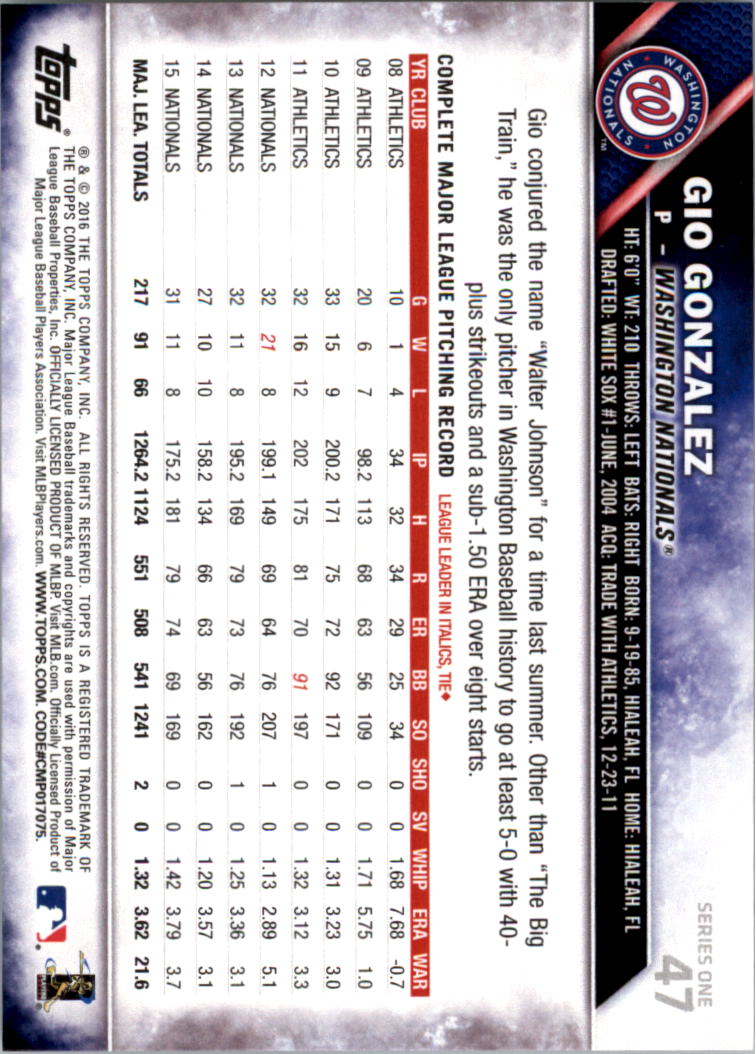 2016 Topps All-Star Game Silver 1-250 (you pick) - Picture 73 of 399