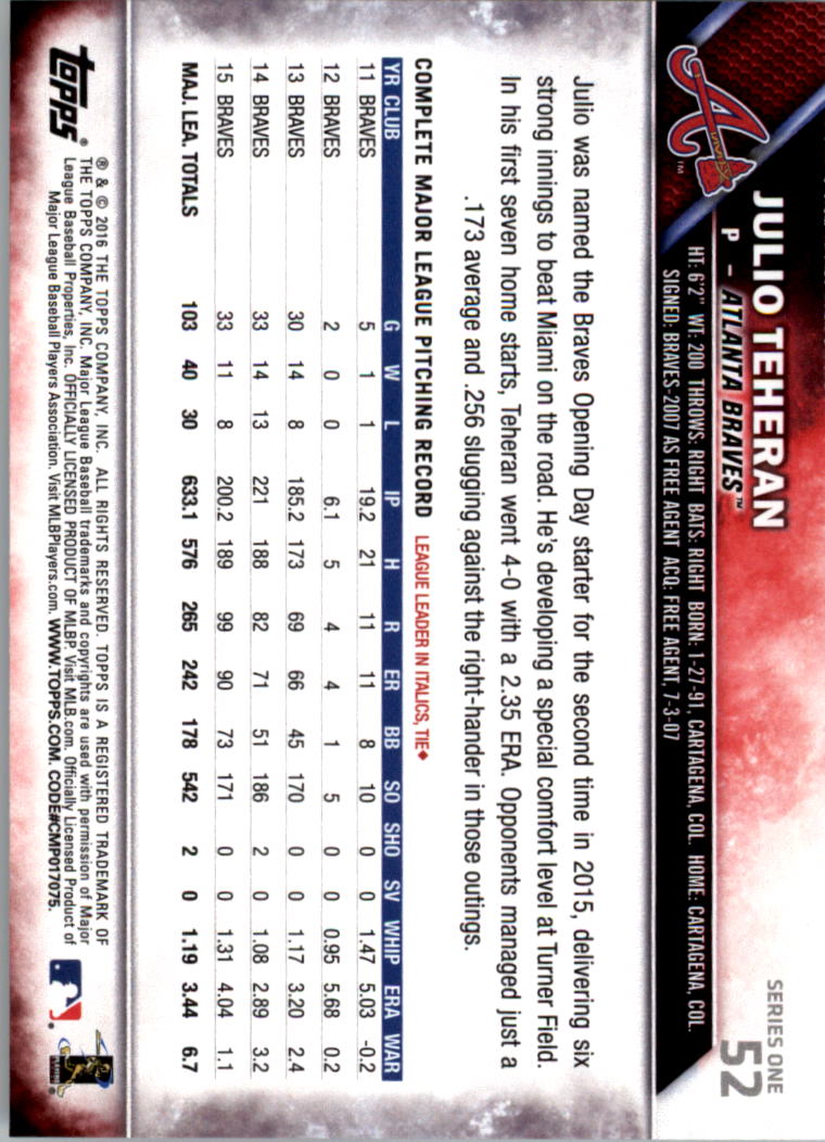 2016 Topps All-Star Game Silver 1-250 (you pick) - Picture 79 of 399