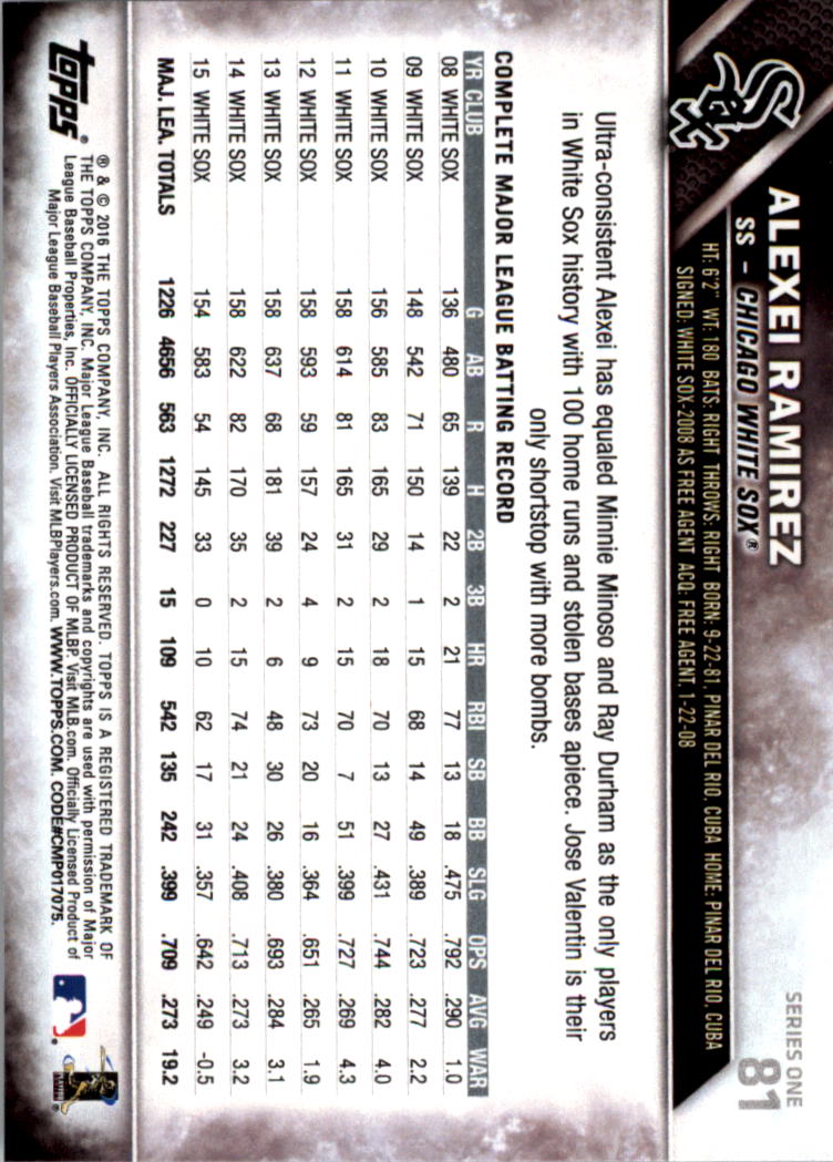 2016 Topps All-Star Game Silver 1-250 (you pick) - Picture 127 of 399