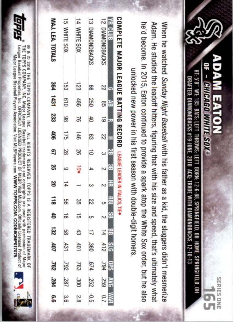 2016 Topps All-Star Game Silver 1-250 (you pick) - Picture 257 of 399