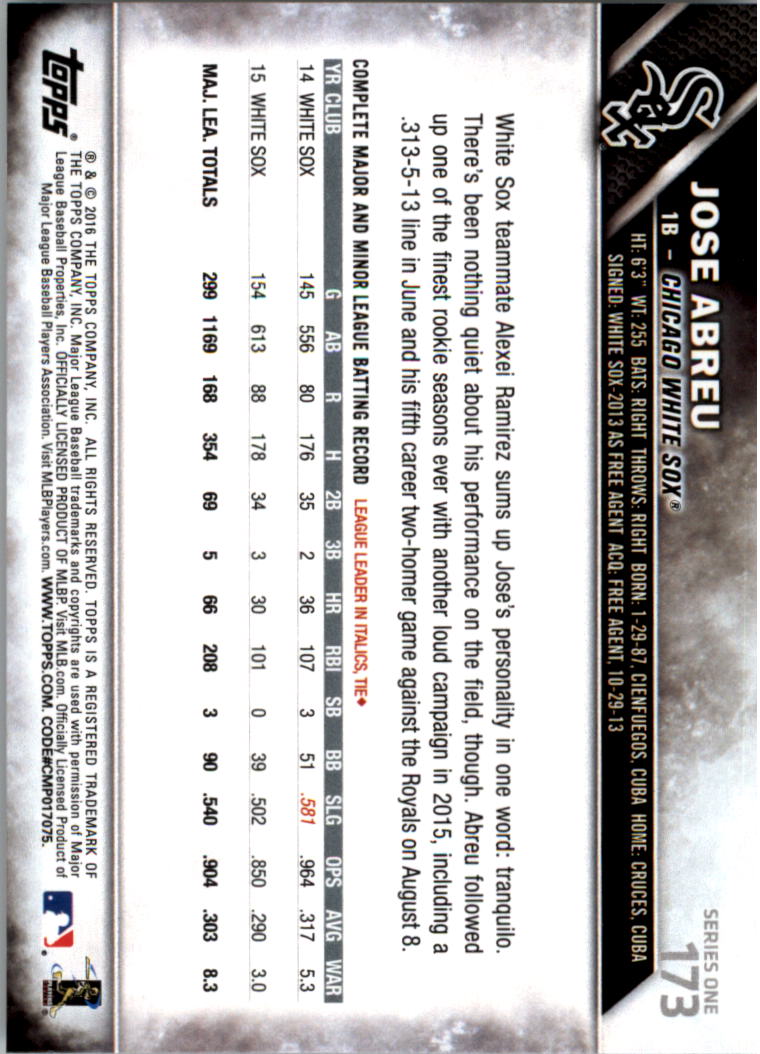 2016 Topps All-Star Game Silver 1-250 (you pick) - Picture 269 of 399