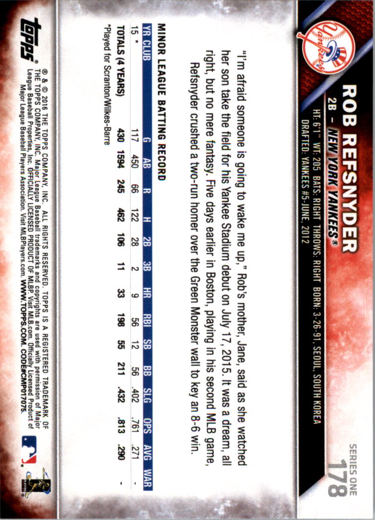 2016 Topps All-Star Game Silver 1-250 (you pick) - Picture 277 of 399