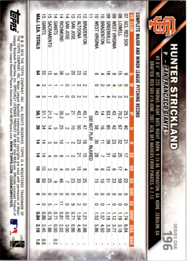 2016 Topps All-Star Game Silver 1-250 (you pick) - Picture 307 of 399