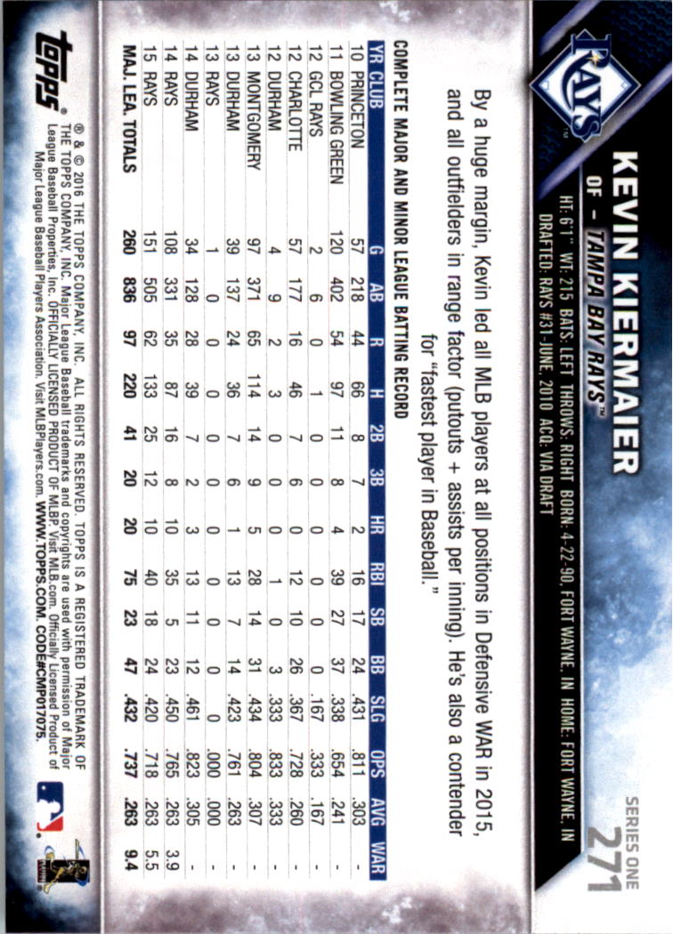 2016 Topps All-Star Game Silver 252-501 (you pick) - Picture 29 of 403
