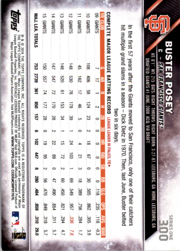 2016 Topps All-Star Game Silver 252-501 (you pick) - Picture 73 of 403