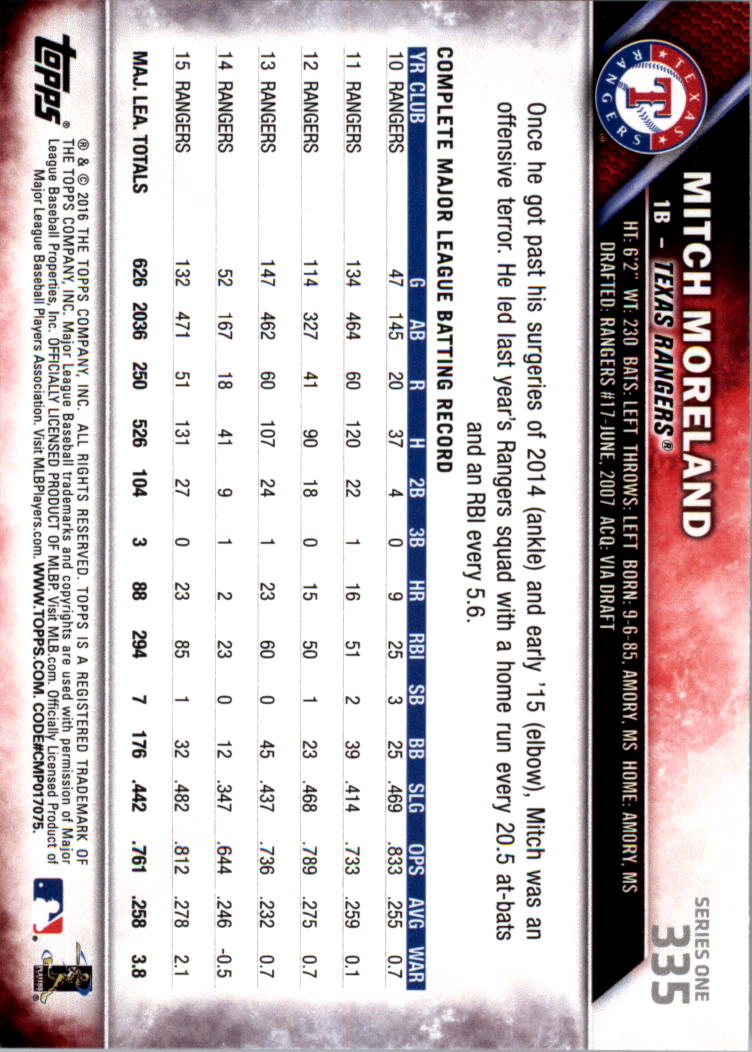2016 Topps All-Star Game Silver 252-501 (you pick) - Picture 129 of 403