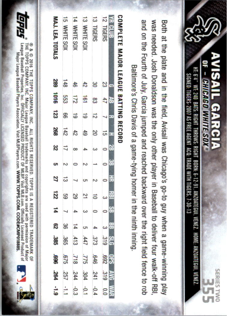 2016 Topps All-Star Game Silver 252-501 (you pick) - Picture 159 of 403