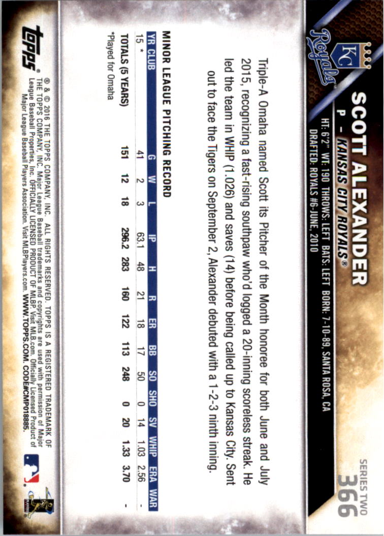 2016 Topps All-Star Game Silver 252-501 (you pick) - Picture 179 of 403