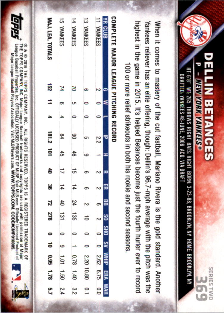 2016 Topps All-Star Game Silver 252-501 (you pick) - Picture 183 of 403