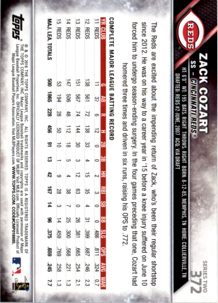 2016 Topps All-Star Game Silver 252-501 (you pick) - Picture 187 of 403