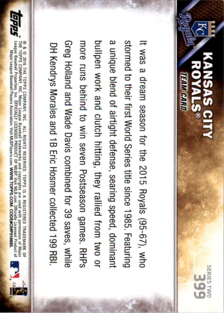 2016 Topps All-Star Game Silver 252-501 (you pick) - Picture 235 of 403