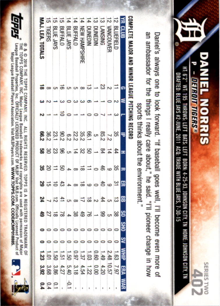 2016 Topps All-Star Game Silver 252-501 (you pick) - Picture 239 of 403