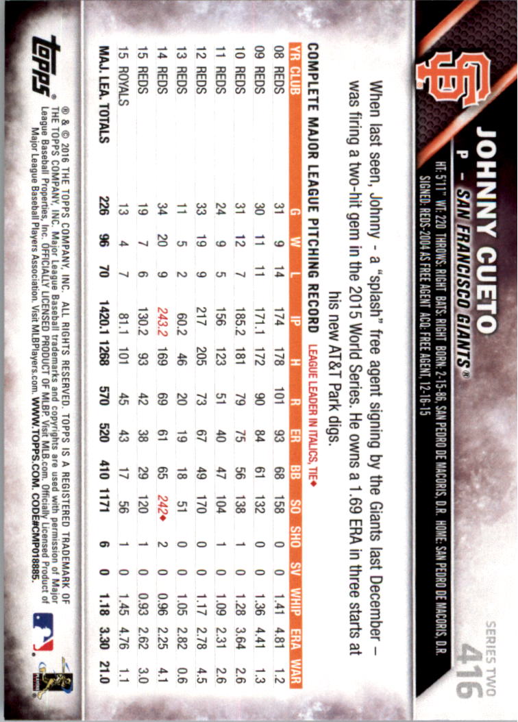 2016 Topps All-Star Game Silver 252-501 (you pick) - Picture 267 of 403