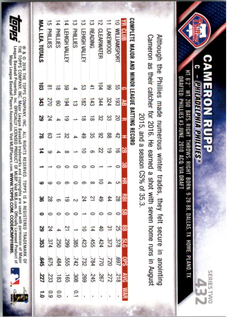2016 Topps All-Star Game Silver 252-501 (you pick) - Picture 297 of 403