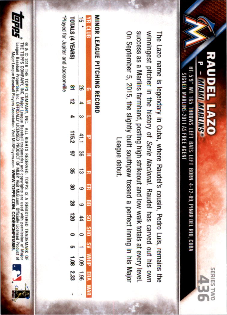 2016 Topps All-Star Game Silver 252-501 (you pick) - Picture 301 of 403