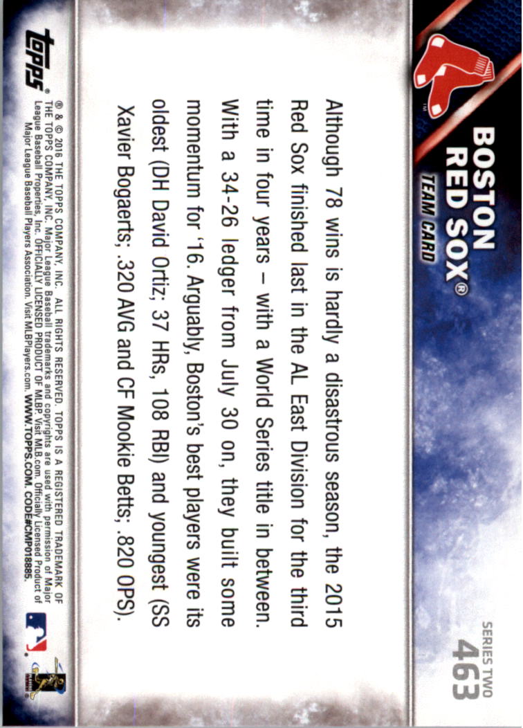 2016 Topps All-Star Game Silver 252-501 (you pick) - Picture 343 of 403