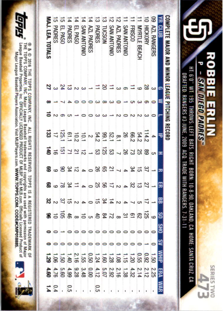 2016 Topps All-Star Game Silver 252-501 (you pick) - Picture 357 of 403
